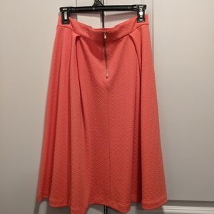 🌺2 for 50$🌺 Coral Mid Length Skirt